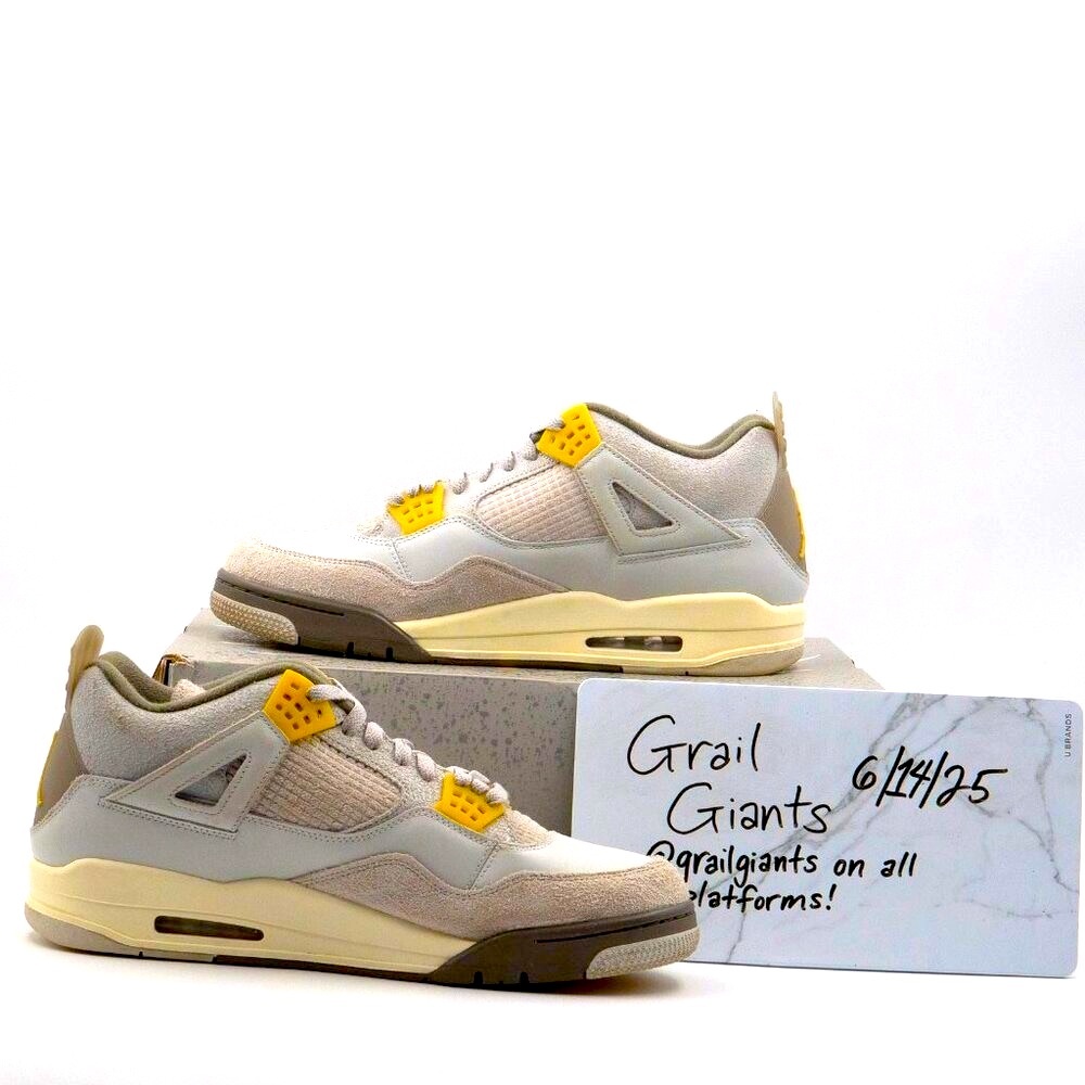 JORDAN 4 Retro SE Craft “Photon Dust” — 13M ** EUC** VNDS, With Box, DV3742-021) - Picture 6 of 6